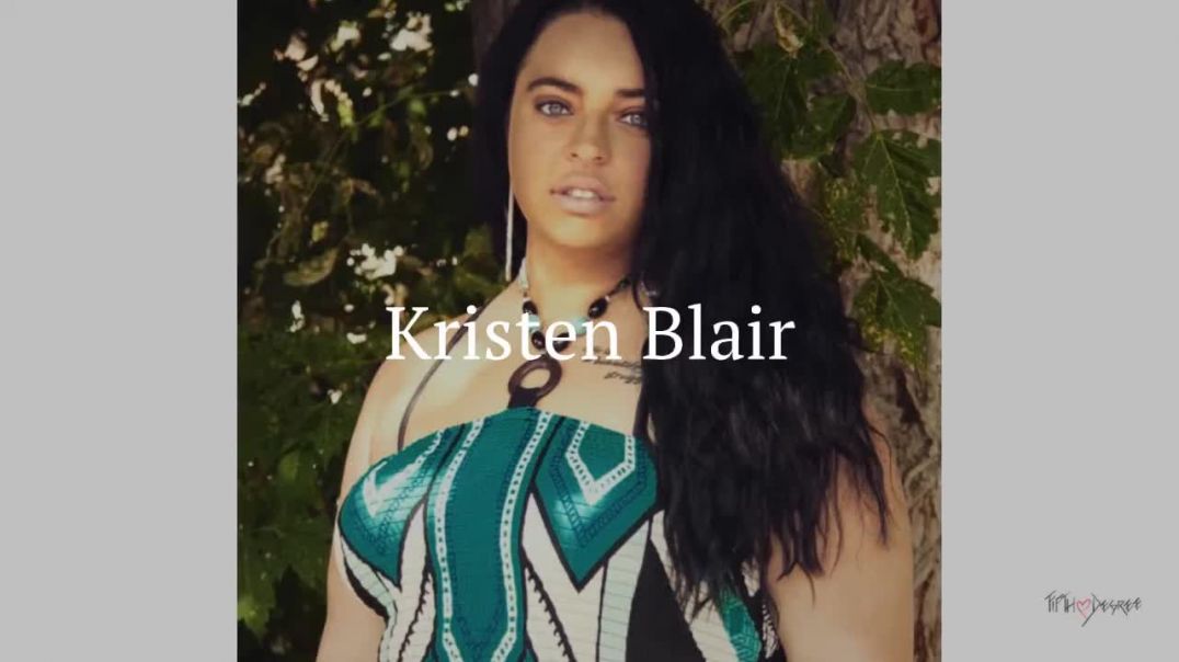 Kristen Blair Top Plus Size Model BBW Stuffing