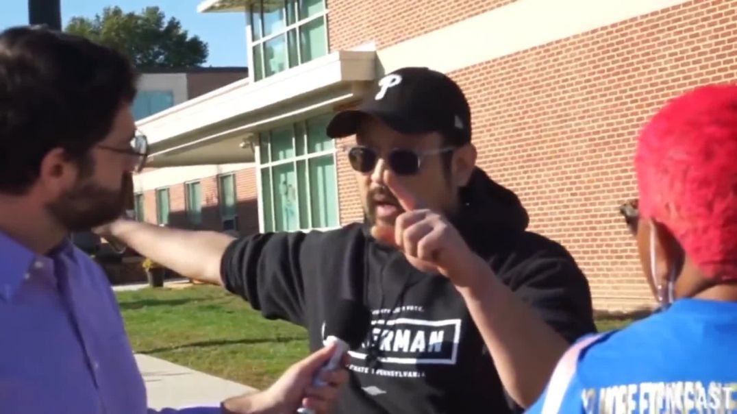 John Fetterman Supporter Threatens a Reporter Over Basic Question (Language Warning)