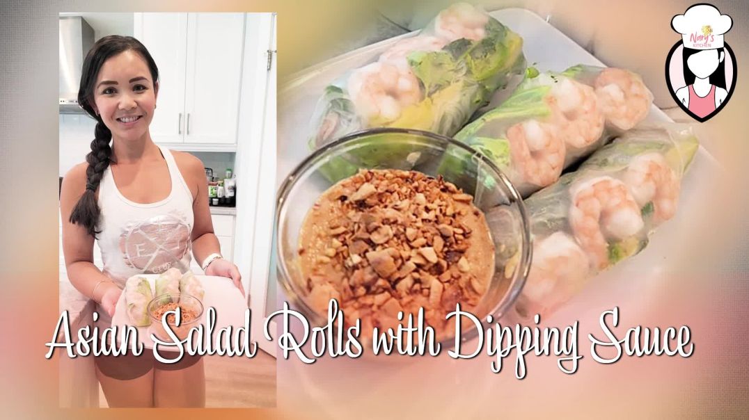 Learn How to Make Fresh & Healthy Asian Salad Summer Rolls